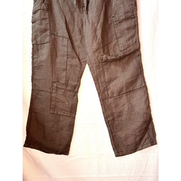 Free People Olive Cropped Pants - Picture 4 of 15